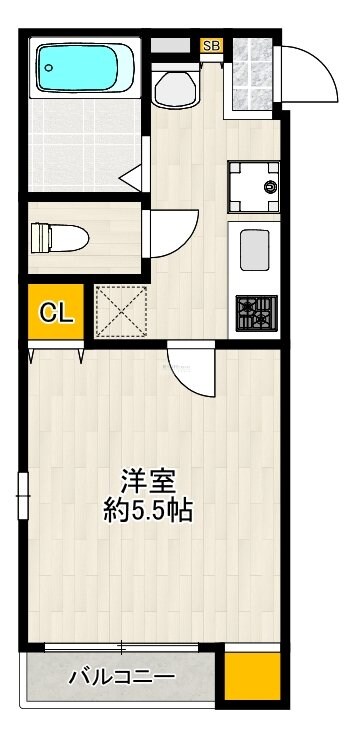 グランクオール京急蒲田の物件間取画像