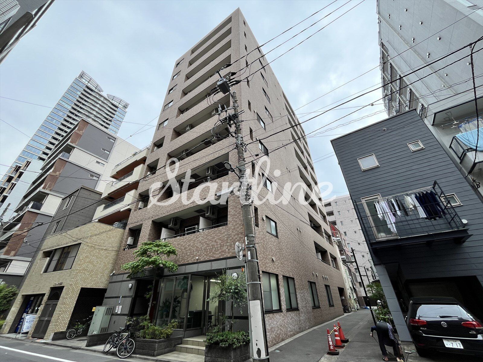 アクアコートの物件外観写真