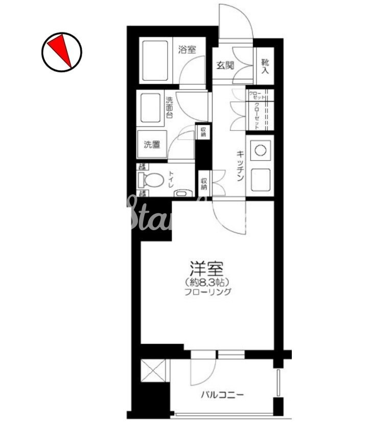 グランスイート明石町の物件間取画像