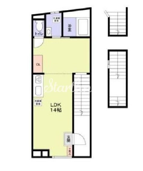神楽坂テラス(Kagurazaka Terrace)の物件間取画像