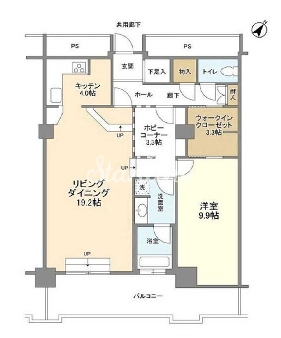 トルナーレ日本橋浜町の物件間取画像