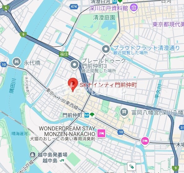 SKナインティ門前仲町の物件内観写真