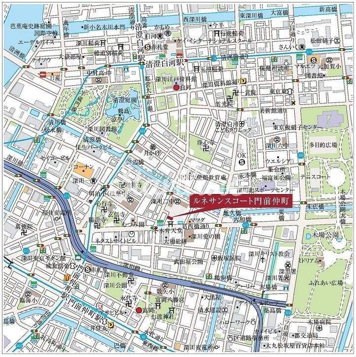 ルネサンスコート門前仲町の物件内観写真