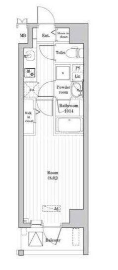 木場ステーションレジデンスの物件間取画像