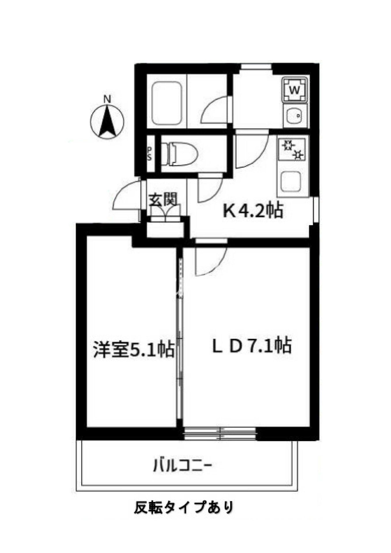 KI-418の物件間取画像