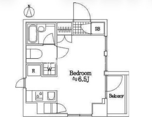 クレイシア錦糸町の物件間取画像