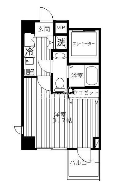 ルノンキュールの物件間取画像