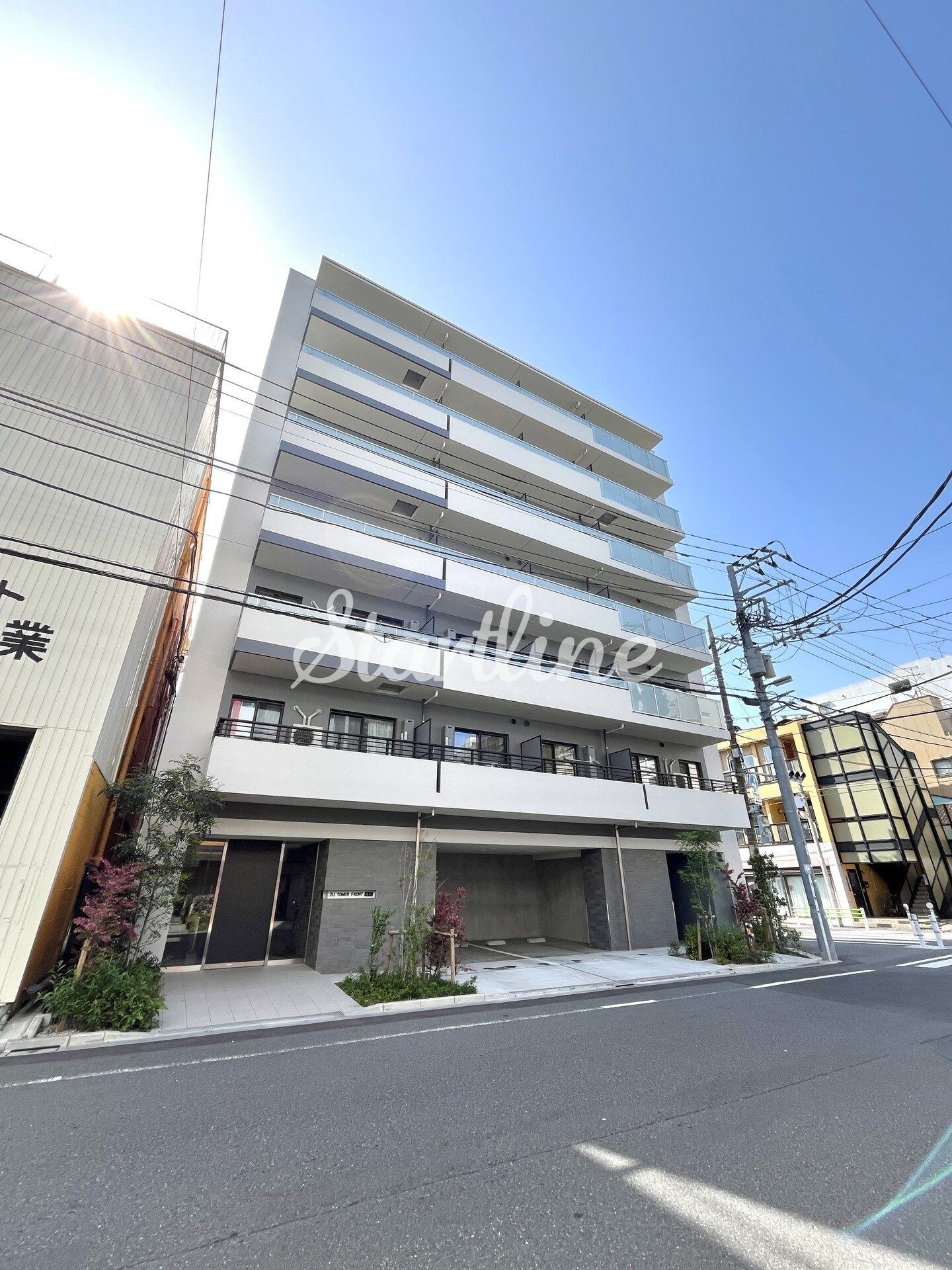 JUタワーフロント亀沢の物件外観写真