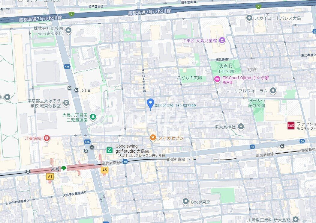 THE PALMS 大島の物件内観写真