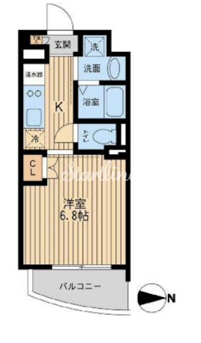 プライムアーバン西大島の物件間取画像