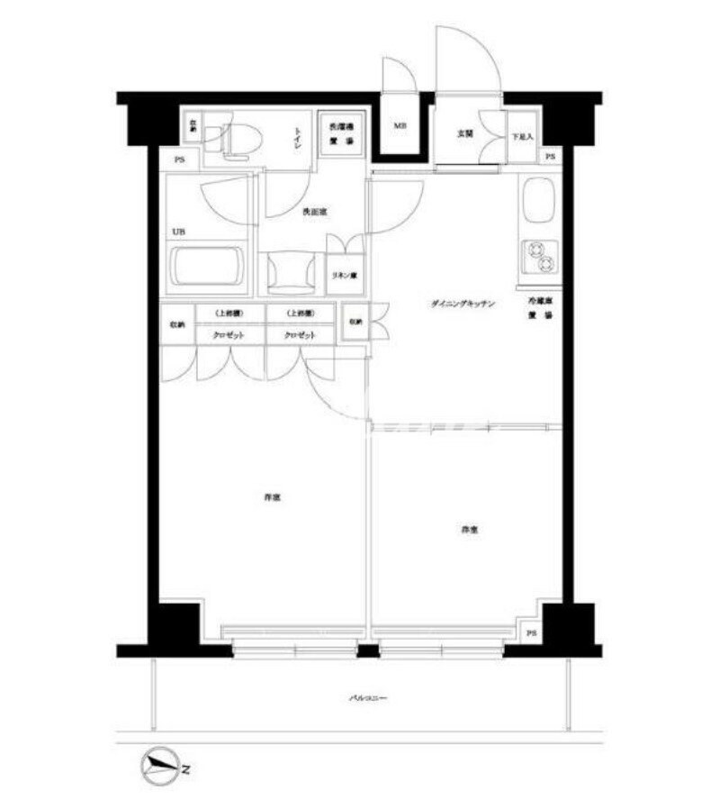 ルーブル墨田立花の物件間取画像