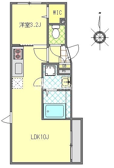 モノリス錦糸町の物件間取画像