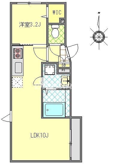 モノリス錦糸町の物件間取画像