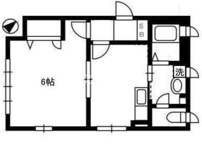 ビエナ赤坂の物件間取画像