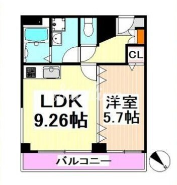 霞町五番館の物件間取画像