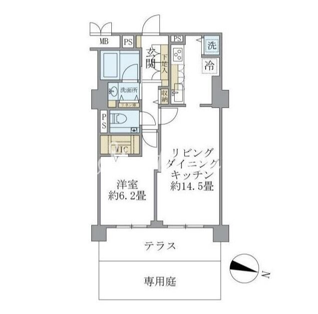 西麻布ホームズの物件間取画像