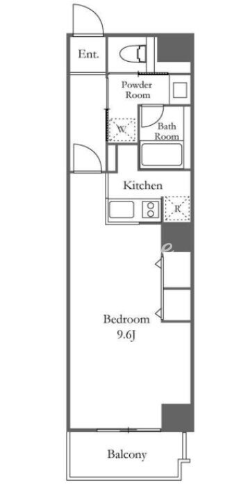 六本木ビュータワーの物件間取画像