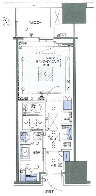 麻布台ヒルズ レジデンスBの物件間取画像
