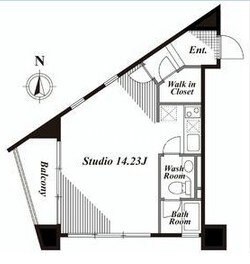 キャビンアリーナ南青山の物件間取画像