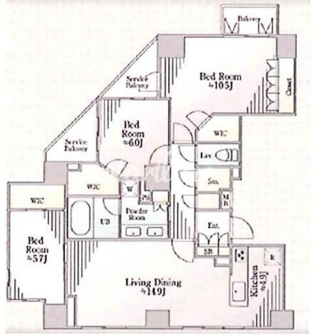 カバナプラス南青山(CAVANA+南青山)の物件間取画像