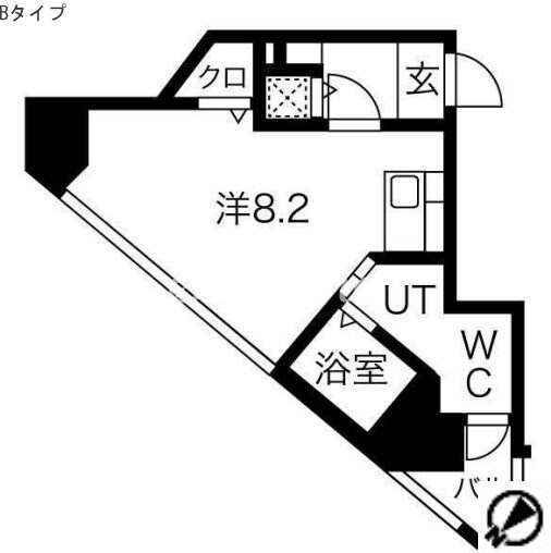 スパシエルクス五反田の物件間取画像