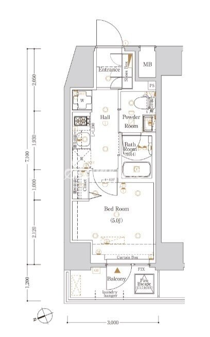 ログ戸越(Log戸越)の物件間取画像