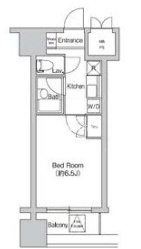 プライムアーバン大崎の物件間取画像