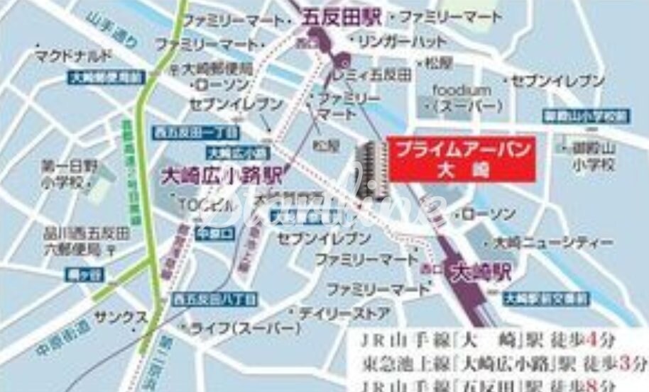 プライムアーバン大崎の物件内観写真