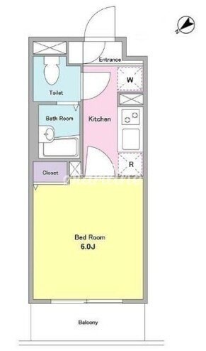 NTPRレジデンス大井町の物件間取画像