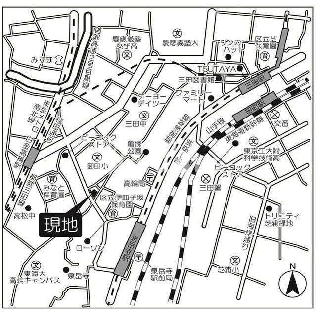 BPRレジデンス三田伊皿子坂の物件内観写真