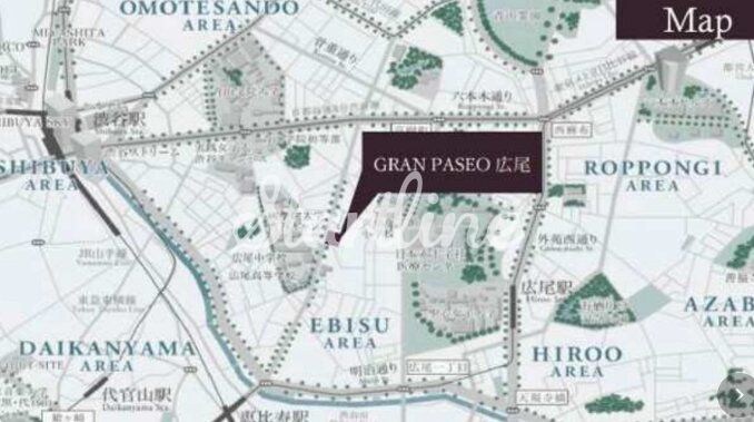 グランパセオ広尾(GRAN PASEO広尾)の物件内観写真