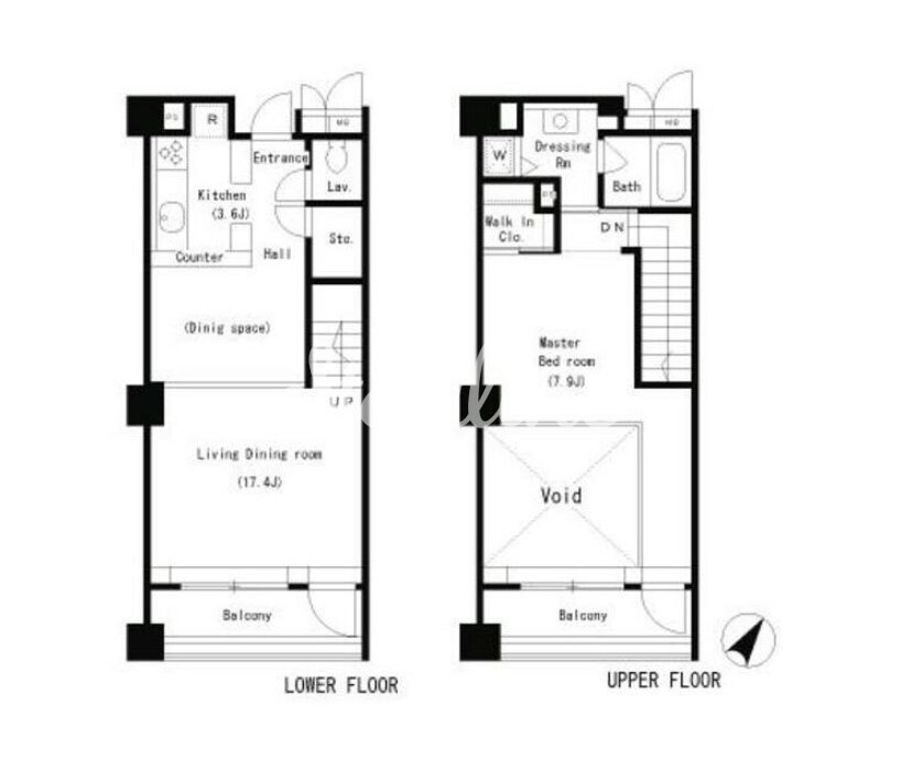 パークアクシス南麻布の物件間取画像