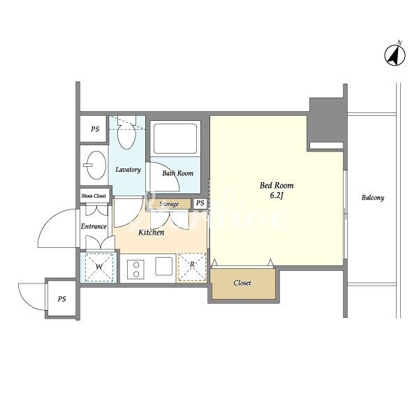 MG目黒駅前(エムジー目黒駅前)の物件間取画像
