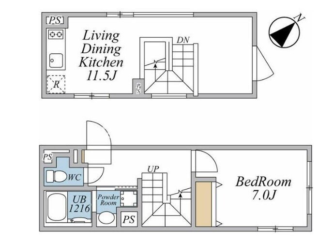 リーガランド武蔵小山アネックスの物件間取画像