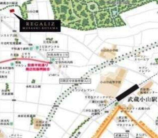 レガリス武蔵小山の物件内観写真