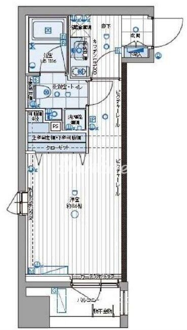 パティーナ三田台の物件間取画像