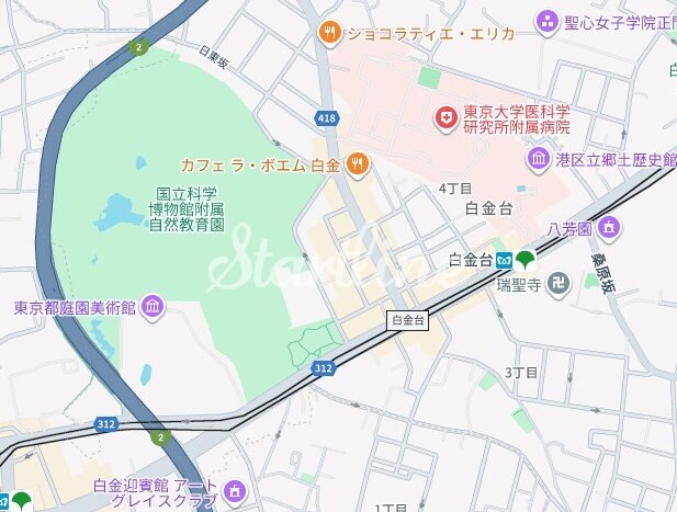 白金台アパートメントの物件内観写真