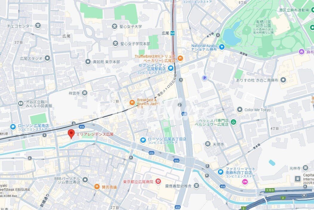 ミリアレジデンス広尾の物件内観写真