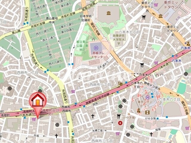 レジディア西麻布の物件内観写真