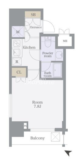 セジョリ目黒の物件間取画像