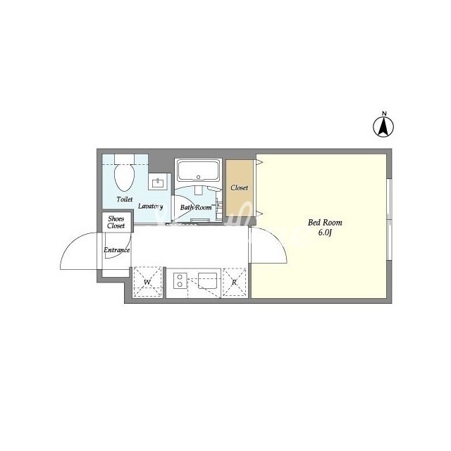 ガーデンレジデンス恵比寿の物件間取画像