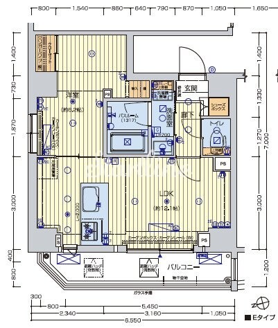 レオンコンフォート池田山の物件間取画像