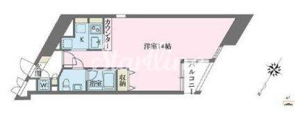 ドゥーエ学芸大学の物件間取画像
