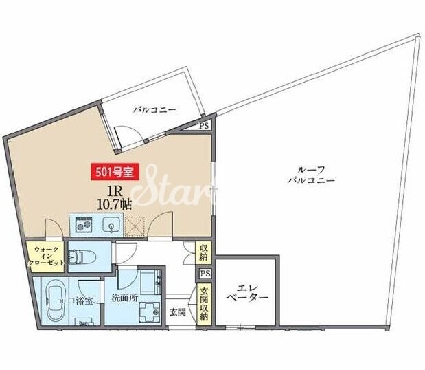 アズ大井町レジデンスの物件間取画像