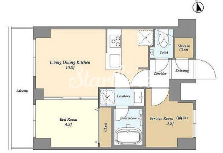 オーガスタレジデンス大森の物件間取画像