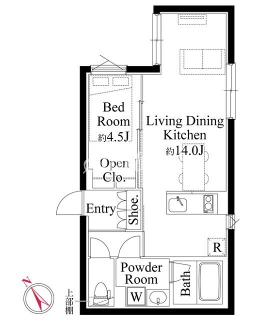 エディット大森(EDIT大森)の物件間取画像