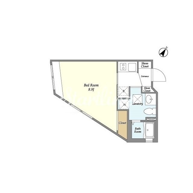 ラクラス洗足の物件間取画像