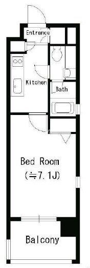 MFPRコート蒲田の物件間取画像