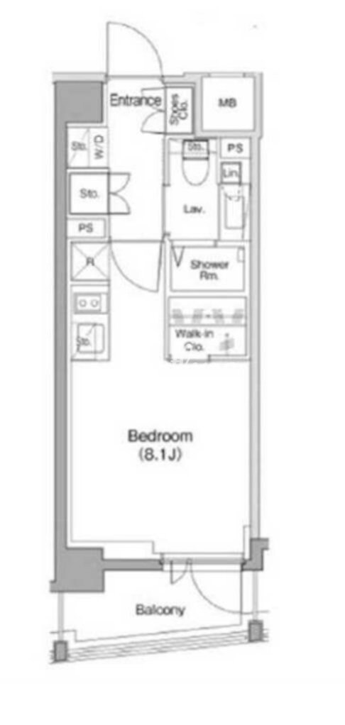 ザ・パークハビオ南大井の物件間取画像