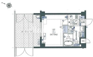 フェニックス西蒲田の物件間取画像